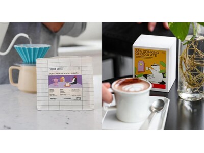 オーストラリア生まれの「スティッチコーヒー」が日本上陸！ 見た目は可愛らしく、味は本格派。12/20(水)より阪神百貨店でポップアップストア開催