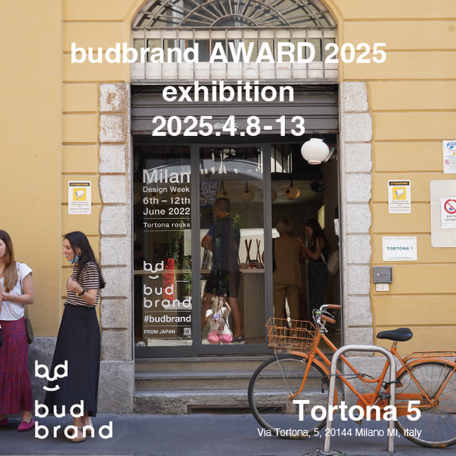 出展10周年!! bud brandがミラノデザインウィーク2025に出展!!