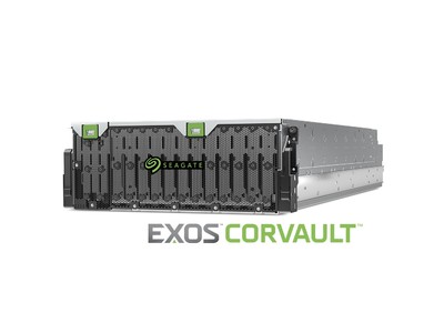 Seagate、自己修復機能を備えたハードウェアベースの画期的なブロック・ストレージ・システムExos CORVAULTを発表
