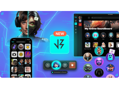 世界で人気のボイスチェンジャーアプリ Voicemod がリニューアル「Voicemod V3」が新たに Windows / macOS 版で登場！