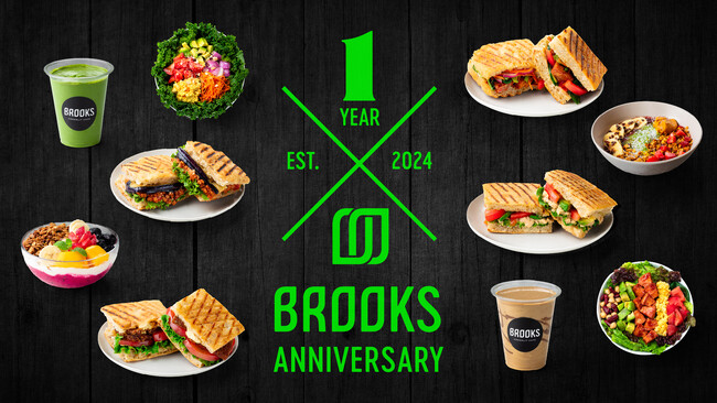 「プラントベース×発酵×サステナブル」をキーワードに、BROOKS GREENLIT CAFEが1周年を記念してメニューを大幅リニューアル！