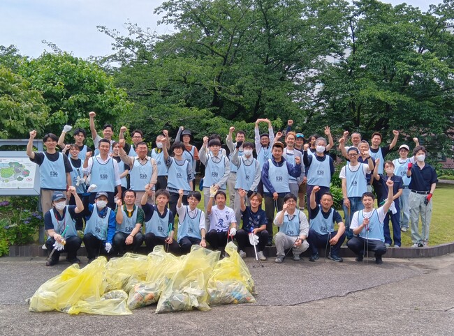 5月29日（金）、埼玉・川口領家エリアの企業・地元サッカークラブが集結して「ごみゼロの日」に合わせ清掃活動を実施