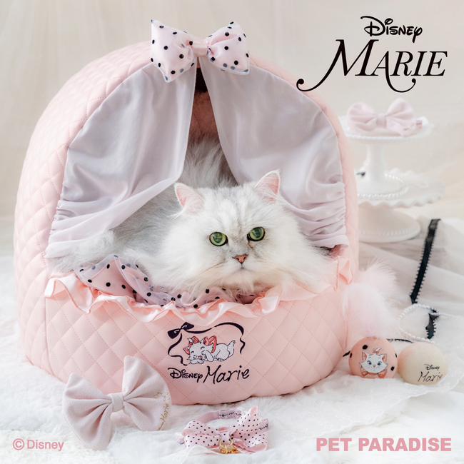 ディズニー映画「おしゃれキャット」の『マリー』をデザイン大人っぽく進化した猫用グッズ2026春夏コレクション発売