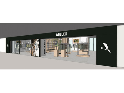 【AIGLE】 エーグル、東京・自由が丘に新店舗をオープン