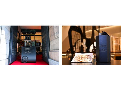 バーニーズ　ニューヨーク銀座本店リニューアルオープンを記念して、NYが誇る高級ステーキハウス「ウルフギャング・ステーキハウス」とのコラボレーションが実現、世界初となる極上のポップコーンを期間限定で発売