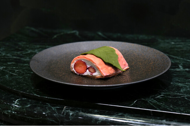 バーニーズカフェにて「斜めの茶会」を開催。春に桜がたゆたう特別メニュー期間限定で販売！