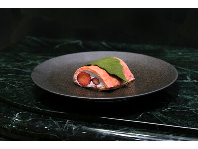 バーニーズカフェにて「斜めの茶会」を開催。春に桜がたゆたう特別メニュー期間限定で販売！