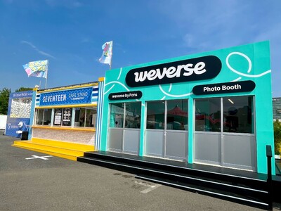 お台場冒険王に「weverse体験ブース」が本日オープン！