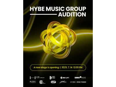 HYBEが8レーベルによる合同オーディションを開催！8月には日本限定のPOP-UPも開催決定