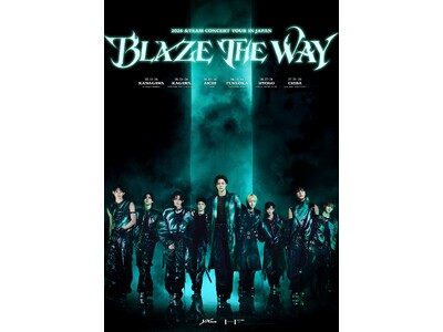 『2026 &TEAM CONCERT TOUR 'BLAZE THE WAY' in JAPAN』メインポスター公開！2月24日(火)よりLUNE Membership会員先行抽選受付決定！