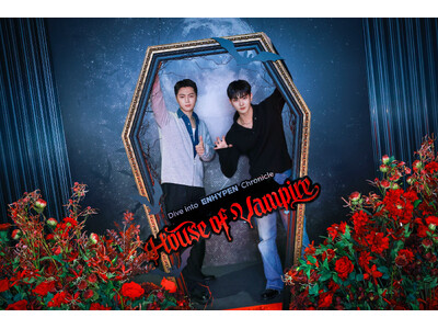ENHYPENの没入型ミュージアム『House of Vampire』、JUNGWONとJAYの来場時映像を公開！メンバーが会場で購入した「プレゼント企画」を会期終了まで実施中
