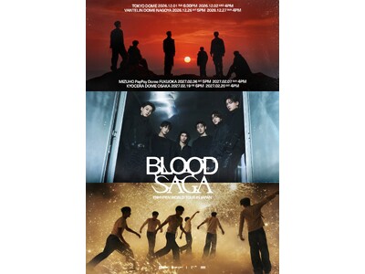 ENHYPEN、初の日本4大ドームツアー『ENHYPEN WORLD TOUR 'BLOOD SAGA'...