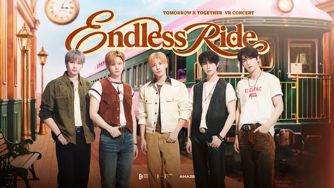 TOMORROW X TOGETHER、自身3作目となる VRコンサートツアー『TOMORROW X TOGETHER VR CONCERT:ENDLESS RIDE』本日より上映開始!