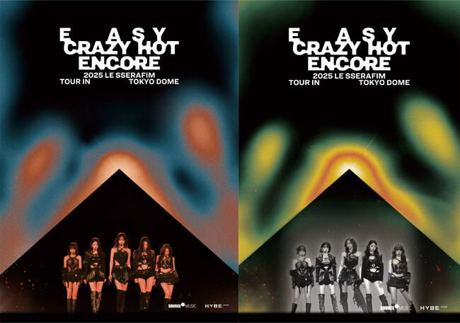 �w2025 LE SSERAFIM TOUR 'EASY CRAZY HOT' ENCORE IN TOKYO DOME�xBlu-ray & DIGITAL CODE��10��28��(��)�ɔ�������I
