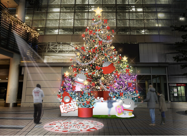 たまプラーザ テラス 「たまプラーザ テラス」開業15周年＆「たまプラーザ駅」開業60周年を祝しクリスマスイベントなど東急線キャラクター「のるるん」とのコラボレーションを実施！