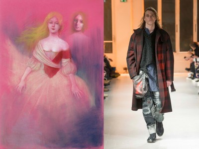 アーティスト 内田すずめ × Yohji Yamamotoコラボレーション作品第4弾を発表