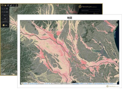 JAXAベンチャー天地人、土地評価エンジン『天地人コンパス』に自治体から要望の多かった「印刷機能」を追加