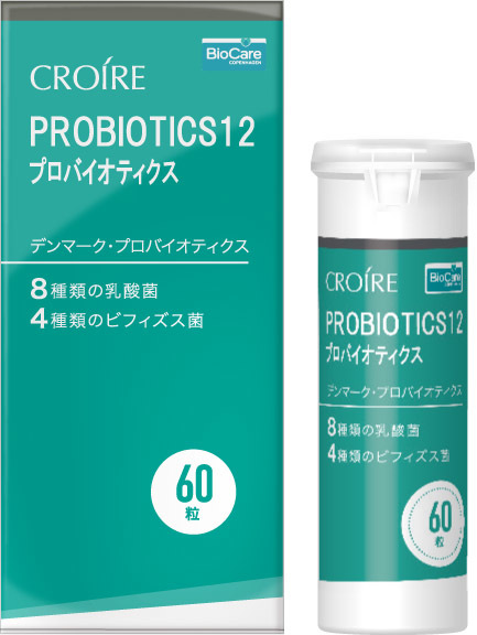 大腸・小腸の両方にアプローチ！この時期にオススメの『クロワールプロバイオティクス12』発売！