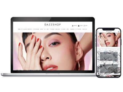 Media EC FANTAS、メイクアップブランド「DAZZSHOP」公式オンラインショップをリニューアル