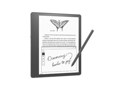 Amazon、Kindleシリーズの新機種「Kindle Scribe（キンドル スクライブ）」を発表　専用のスタイラスペン付属で、新たな読書体験を提供