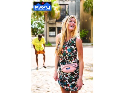 KAVUより、人気のスリムなウェストバッグ「スペクテーター」春夏の新色が発売しました！