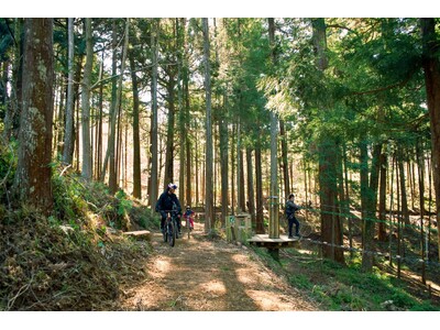 株式会社エイアンドエフ、神奈川県小田原市「フォレストバイク」に新コース「大樹の森」を造成。森林資源を活か...