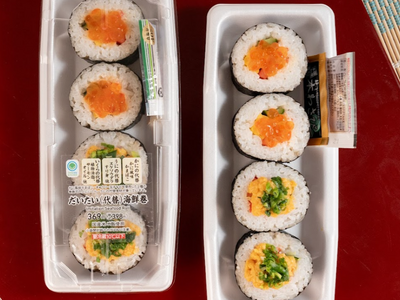 タラなのにウニ?!植物油脂でイクラ?!だいたい本物の味?!だいたい（代替）海鮮シリーズ第2弾!!「海鮮巻...