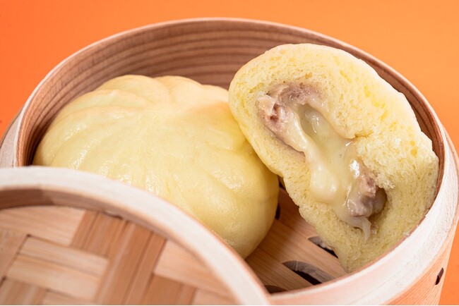 チーズ好きにはたまらない！4種のチーズがとろけあう食欲そそる『肉×チーズ』のマリアージュ「4種のチーズ肉まん」4月29日（火）発売