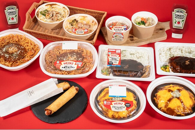 累計販売数220万食突破の人気コラボが再び！世界的洋風ソースブランド「ハインツ」のホワイトソースを使用した商品が初登場！パワーアップしたコラボ商品6種類を5月26日（火）から発売