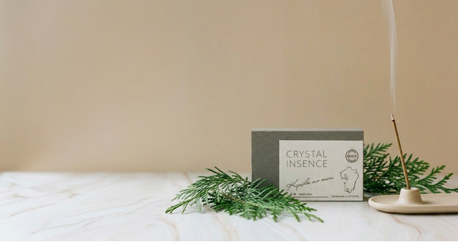 日本の香文化を、暮らしに届け直す──国産・無添加お香ブランド CRYSTAL INSENCE（クリスタルインセンス）、公式noteで発信開始