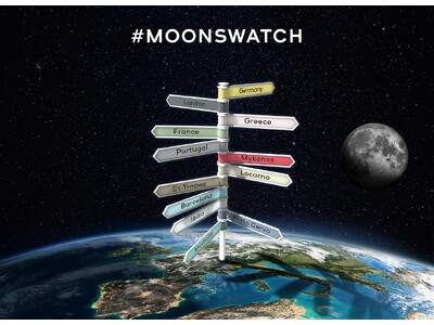 MoonSwatchツアーが奈良県に初上陸！近鉄百貨店奈良店にて11月15日（土）・16日（日）2日間限定開催