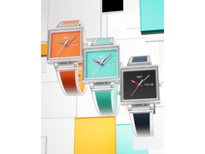 新しいスクエアの世界：Swatch が WHAT IF…JELLY? コレクションを発表