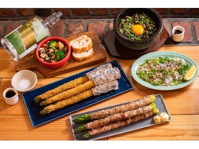 【とかち塚田】初夏の北海道を味わう～数量限定の北海道産アスパラを筆頭に爽やかな味覚が登場