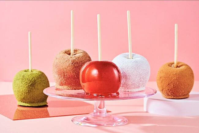 【山口県に再上陸】行列必須の代官山Candyapple 本格りんご飴を10/24～11/4 おのだサンパークにて期間限定販売!!