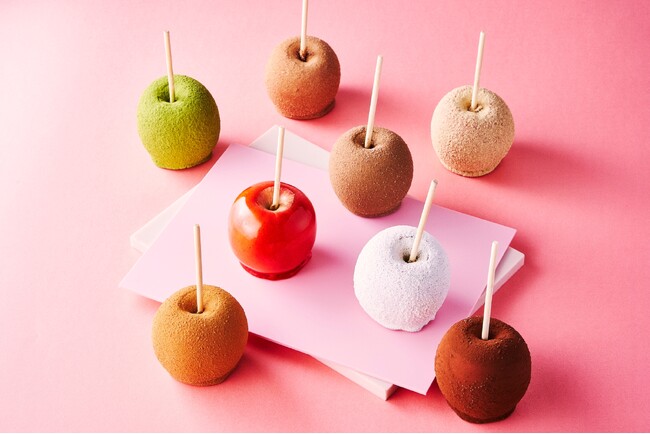 【福島県についに再上陸】行列必須!代官山Candyapple 本格りんご飴を12/5~12/7 ビックパレットふくしまにて期間限定販売!!