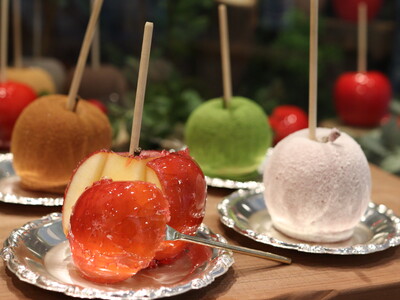 韓国初上陸【聖水店】TikTok総再生3億回越えの本格りんご飴専門店「代官山Candy apple」が2024年12月21日グランドオープン