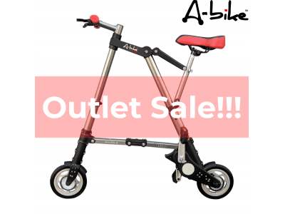 携帯する自転車 ”A-bike” アウトレットセール開催!!!