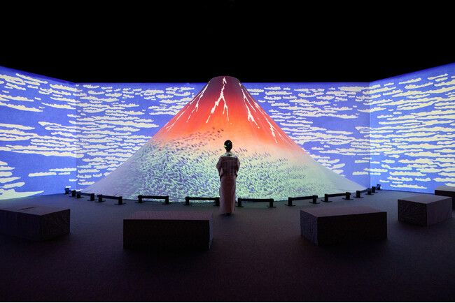 【開催中】「動き出す浮世絵展 FUKUOKA」を6月28日からJR博多シティで開催。名古屋や東京、イタリア・ミラノで25万人以上動員した浮世絵の世界に没入できる体感型デジタルアートミュージアム。