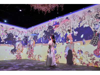 「動き出す浮世絵展 FUKUOKA」がJR博多シティで開催中。和装体験や夏休み限定企画を実施。名古屋や東...