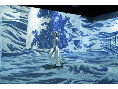 「動き出す浮世絵展 PARIS」の公式記録写真を公開。2026年3月19日からフランス・パリ、ラ・ヴィレ...