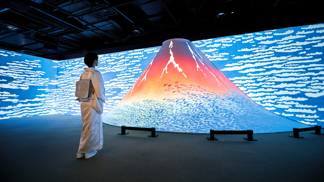 「動き出す浮世絵ミュージアム GINZA」が2027年春、東京・銀座にオープン。国内5都市・海外4都市で50万人以上を動員し国内外の賞を受賞した一旗プロデュースの没入型アート展が初の常設施設に進化。