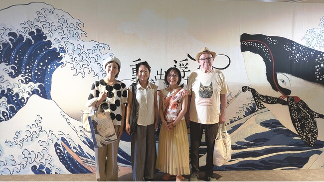 一旗プロデュース「動き出す浮世絵展 HIROSHIMA」来場者数が3万人を突破し、記念セレモニーを実施。世界で累計60万人以上を動員した、浮世絵の世界に没入できる体感型デジタルアートミュージアム
