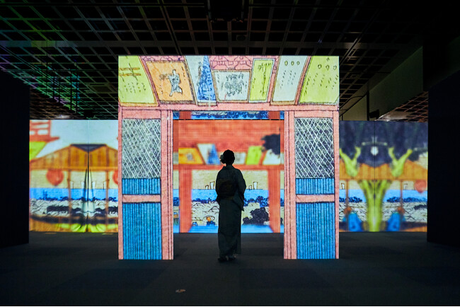 一旗プロデュース「動き出す浮世絵展 AOMORI」4万5千人超を動員し閉幕。累計70万人以上の来場者を記録した、浮世絵の世界に没入できるデジタルアート展。青森の次は岐阜へ。11月6日開幕。