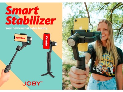 ＜JOBY＞から手ブレを抑えたスムースな動画撮影を可能にするSmart Stabilizerが発売！