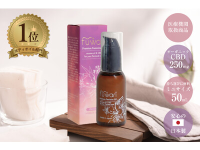 【新発売】CBDデリケートゾーンケアオイルfuwari（ふわり）から、持ち運びにも便利なminiサイズが登場！