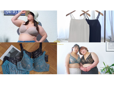 【26年春夏：第二弾】プラスサイズ下着専門店グラマープリンセスから、透け＆ひびきにくく涼しい新作を発売