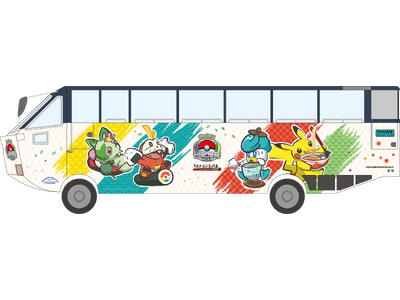 「水陸両用バス「スカイダック横浜」が、ポケモンWCS2023デザインで運行！」水陸両用バスで横浜をドライ...