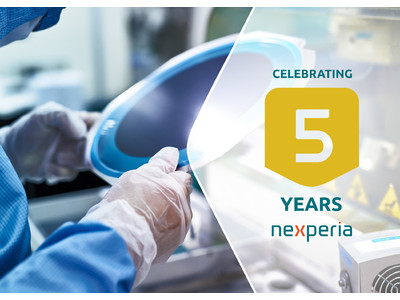 Nexperia、将来に投資し独立企業として5周年