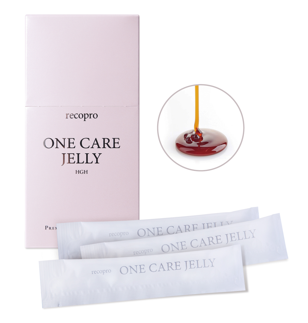 『recopro ONE CARE JELLY（リコプロ ワンケアゼリー）』見た目年齢に差をつける、舌下吸収型HGHサプリメント。9月18日(水)新発売！