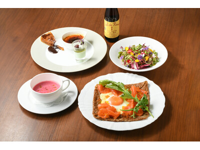 隠れ家フレンチで「ガレット」。『LORE』が新メニュー「ガレットランチ」の販売を開始！